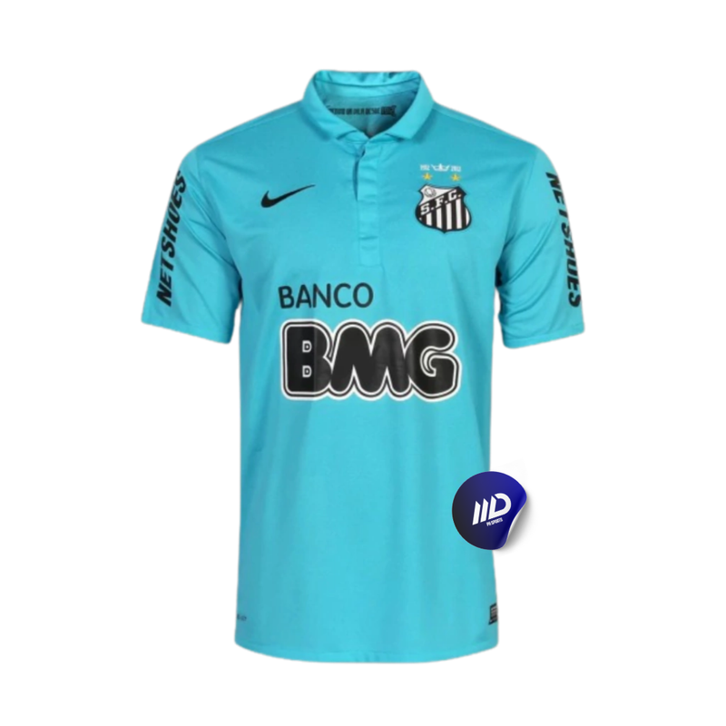 Camisa Santos Nike Neymar Retrô 2012/13 Masculina Azul